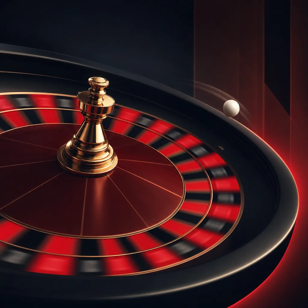 Rulet - Spinning roulette wheel