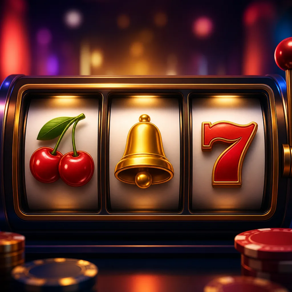 Slot Oyunu - Cherry Bell Seven slot symbols
