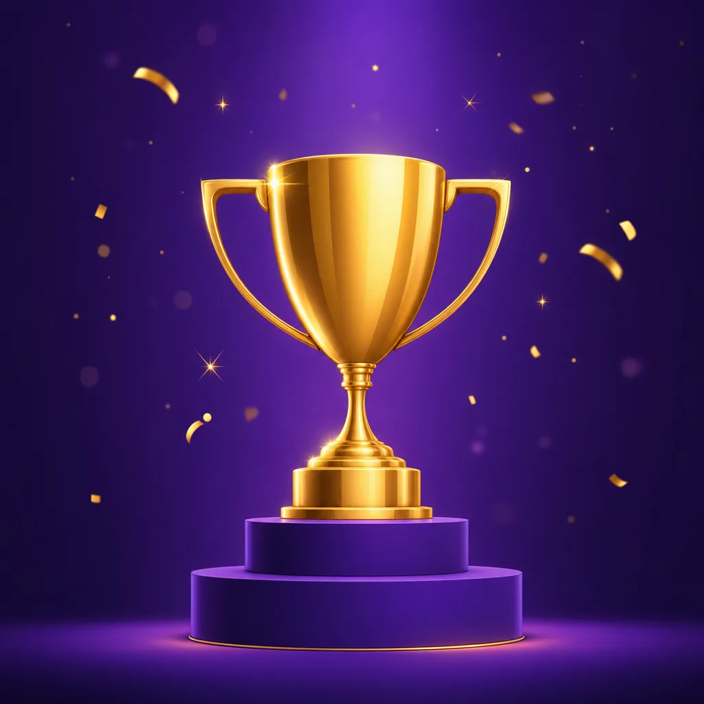 Tournament Bonus - Golden trophy cup