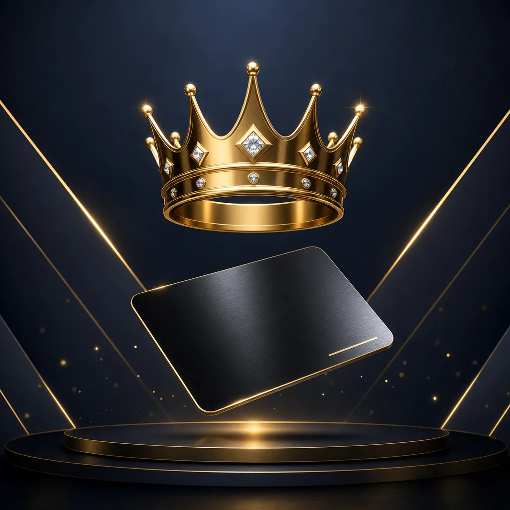 VIP Program - Luxury crown and platinum card